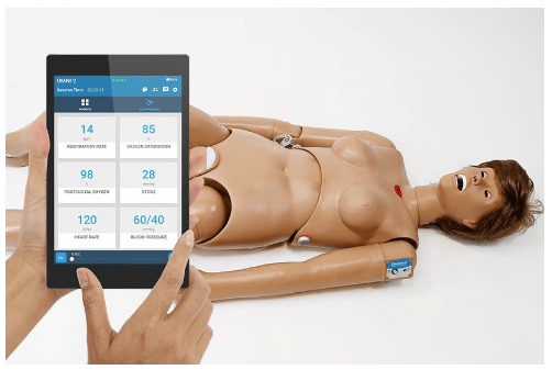 (S200.250) SUSIE SIMON&reg; - NURSING CARE PATIENT SIMULATOR WITH OMNI 2 